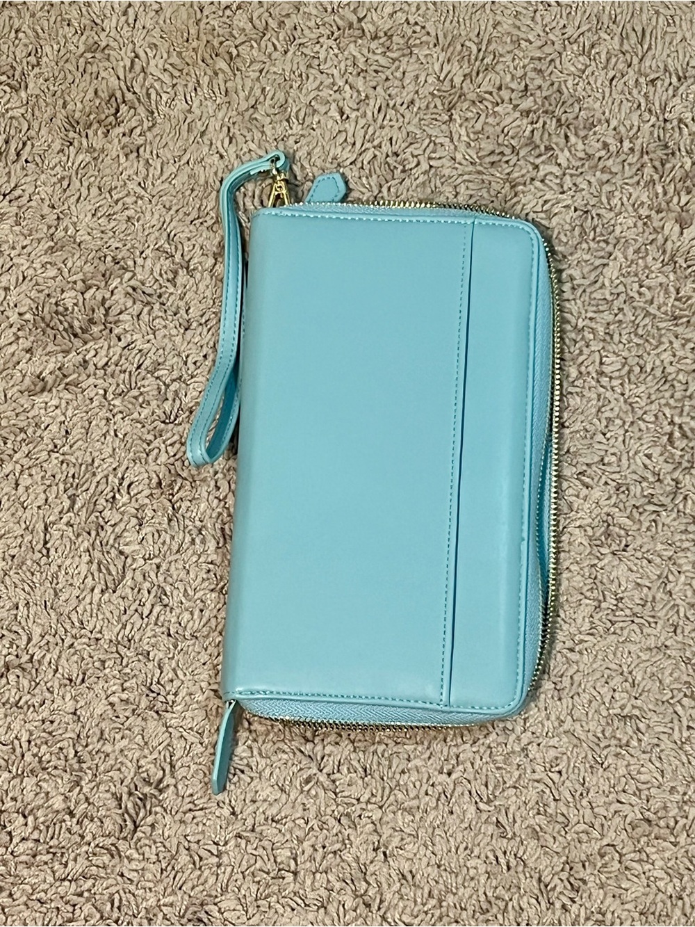 Aqua Zip Travel Document Organizer